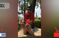 Latino Boys Feet Street Hunting