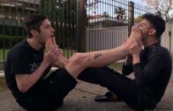Tattoo Boys Public Feet Worship