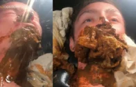 🔥 Twink Boy Locked As Toilet For 3 Guys